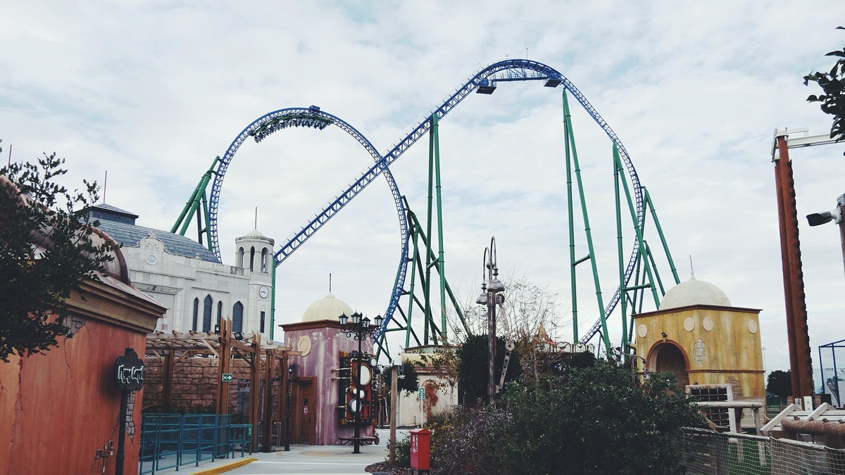 Горка Hyper Coaster в парке The Land of Legends